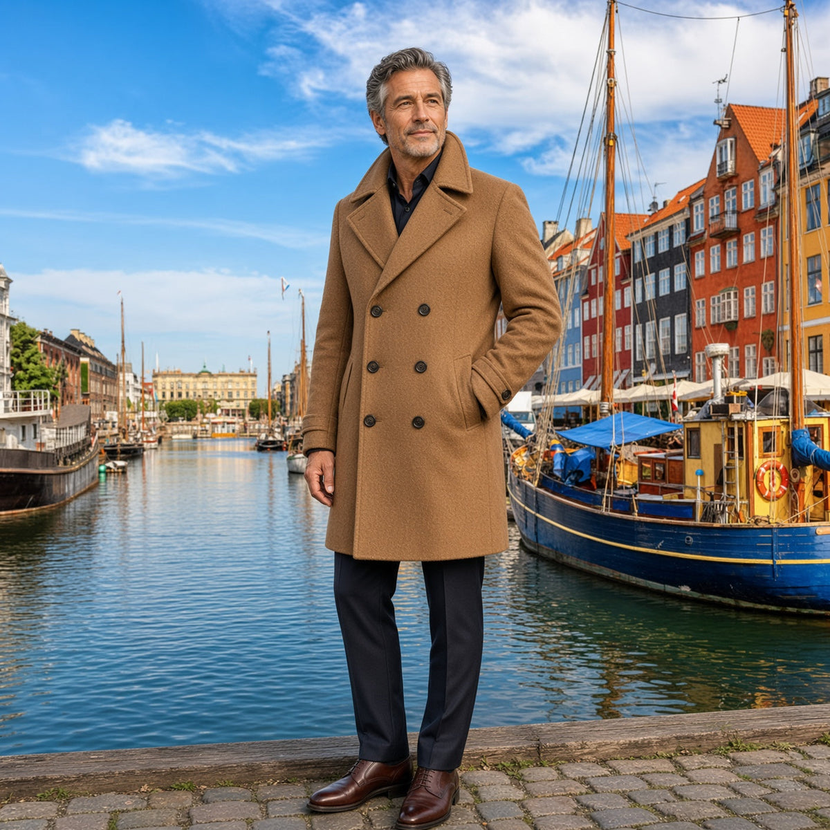 BLANCO Premium Double-Breasted Coat