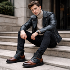 Belgravia Leather Buckle Boot