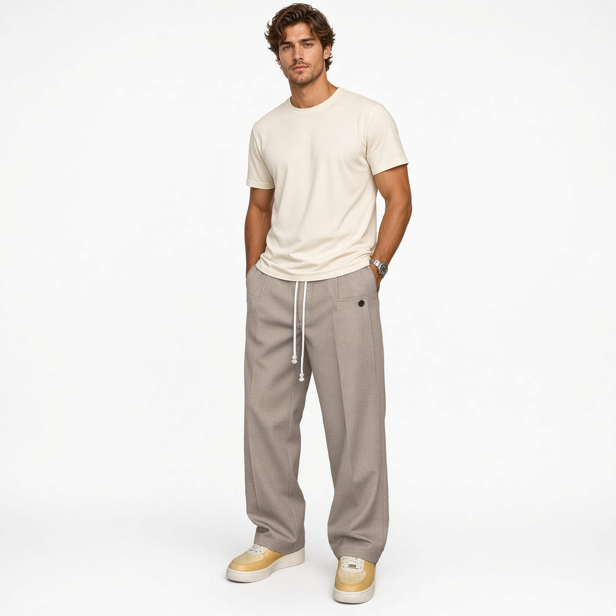 CARU Comfy Wide Leg Pants
