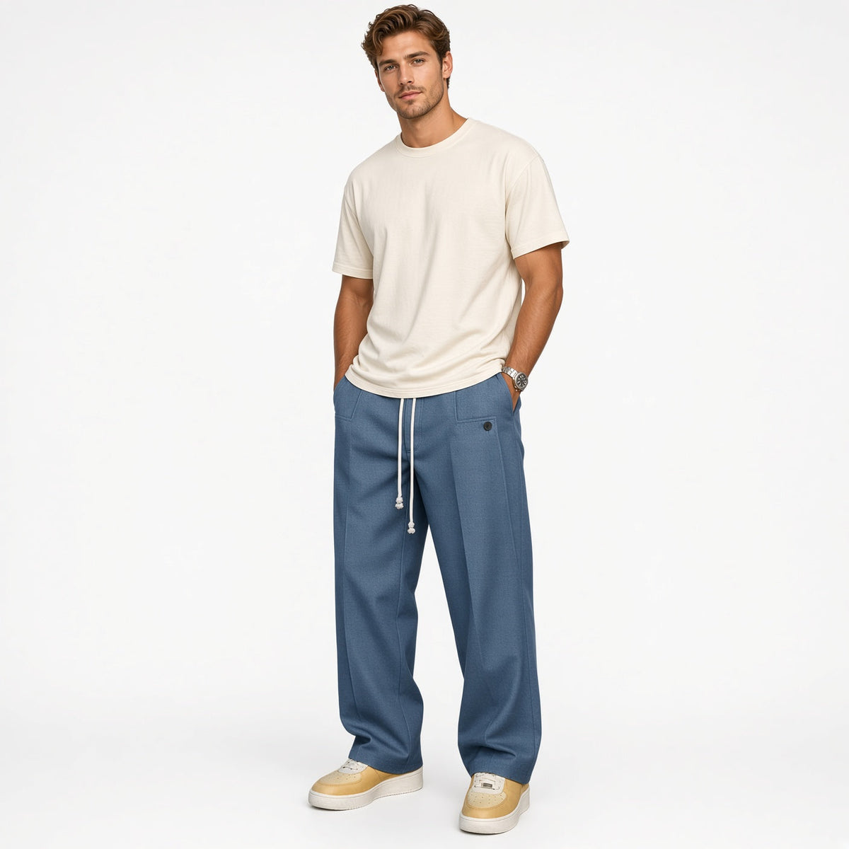 CARU Comfy Wide Leg Pants