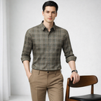 Nexford Plaid Long Sleeve Shirt