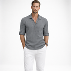 Preston™ Classic Cotton & Linen Shirt
