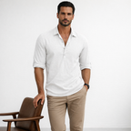 Preston™ Classic Cotton & Linen Shirt