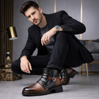 Belgravia Leather Buckle Boot