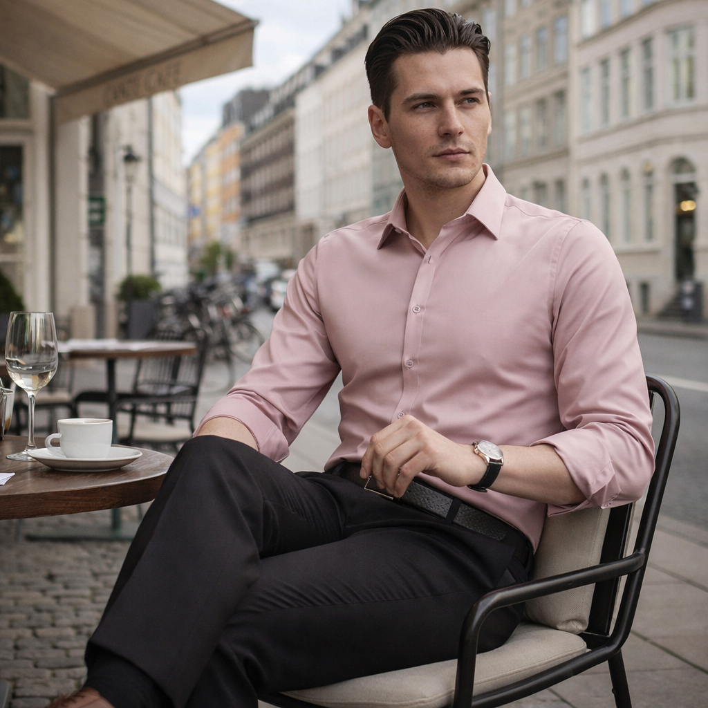 Super Stretchy Body-fit formal Shirts