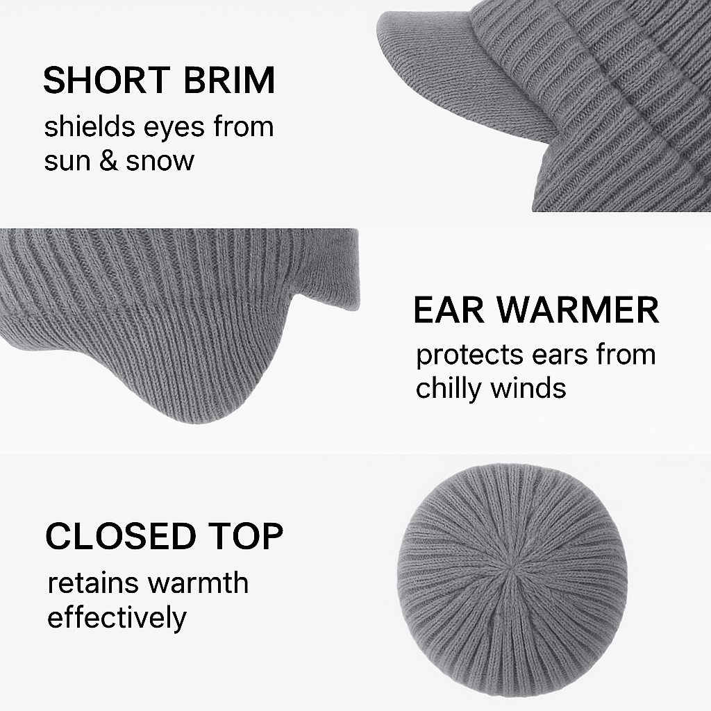 Vintelle™ Nordic Style Knit Beanie