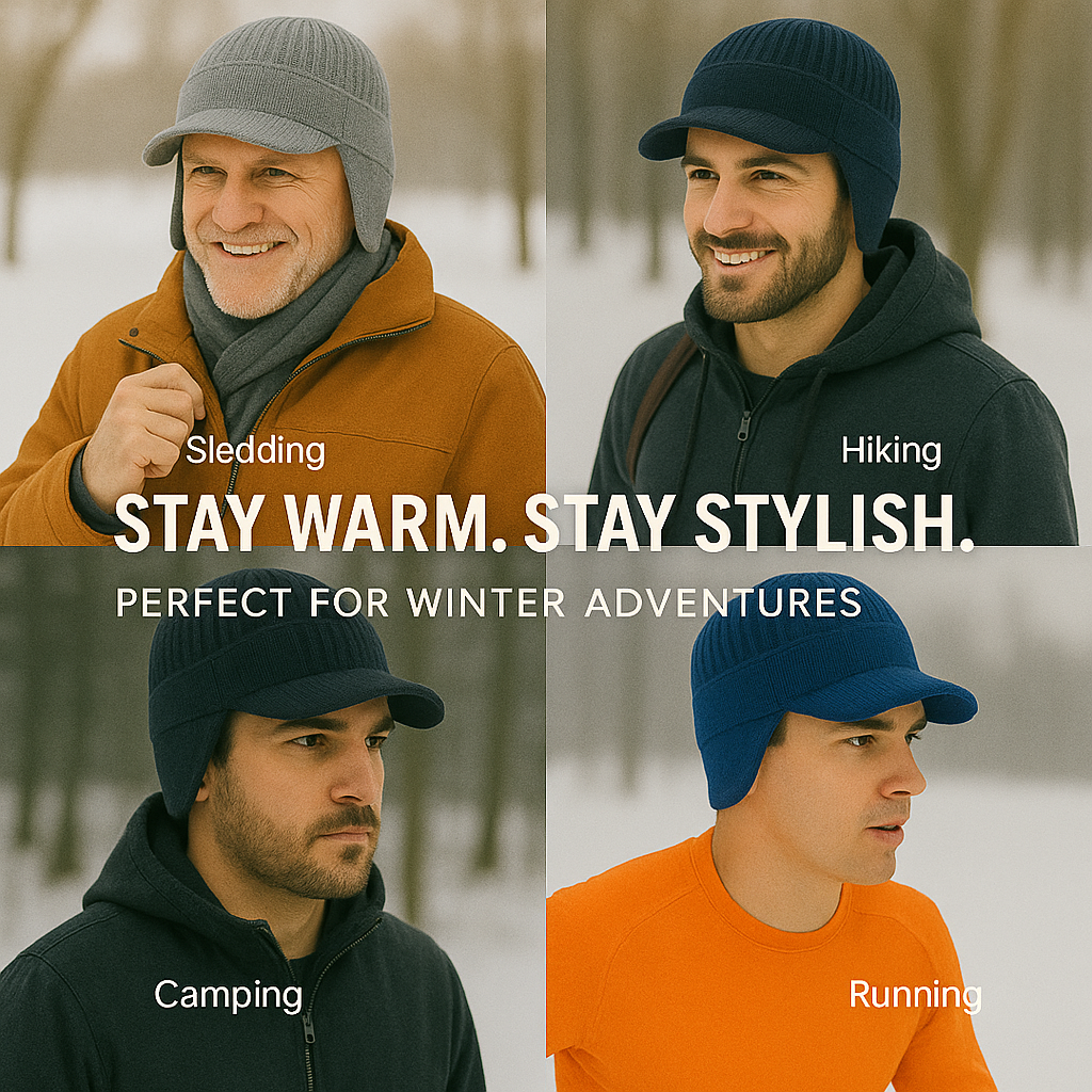 Vintelle™ Nordic Style Knit Beanie