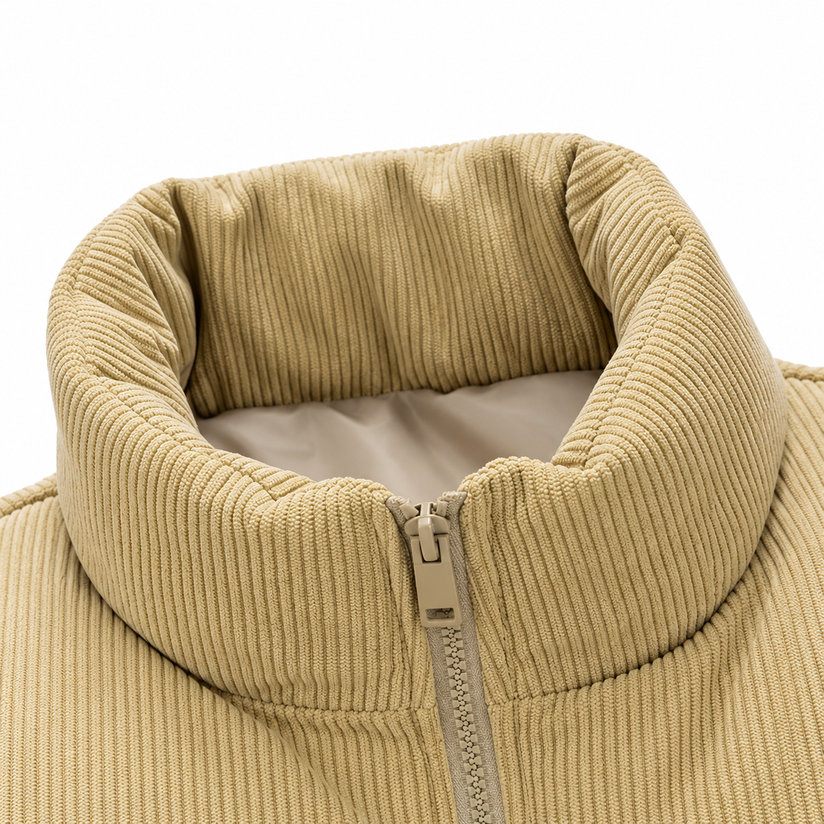 DREW Cotton-Padded Zipper Vest