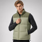DREW Cotton-Padded Zipper Vest