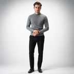 ELIO Premium Mock Neck Long Sleeve Shirt