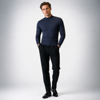 ELIO Premium Mock Neck Long Sleeve Shirt