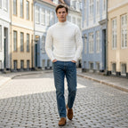 FLOE Wave Pattern Knit Sweatshirt