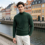 FLOE Wave Pattern Knit Sweatshirt