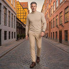 FONSI Casual Mock-neck Sweater