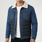 Damien Patchwork Denim Jacket