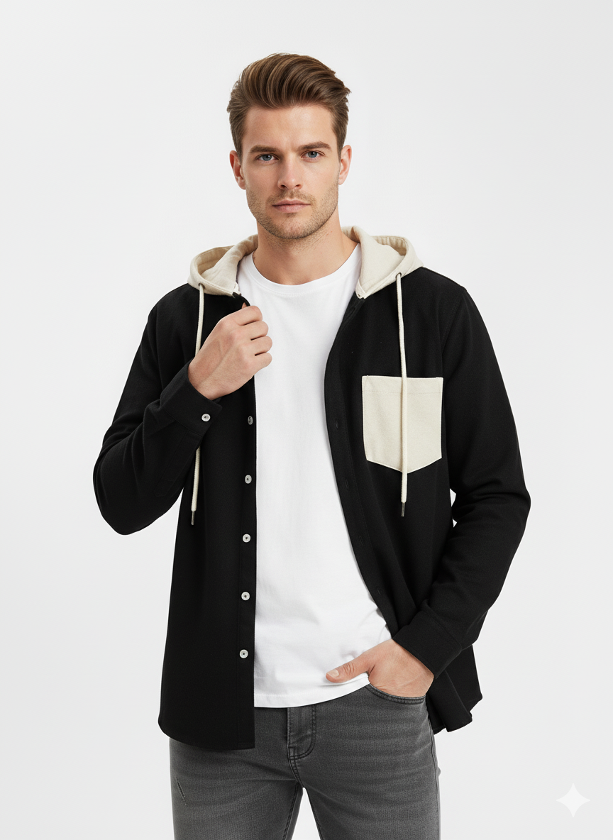 Dominus Corduroy Hooded Jacket
