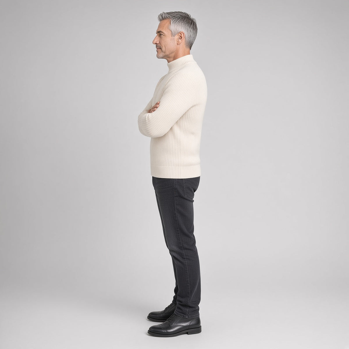 HUGO Mock-Neck Pullover