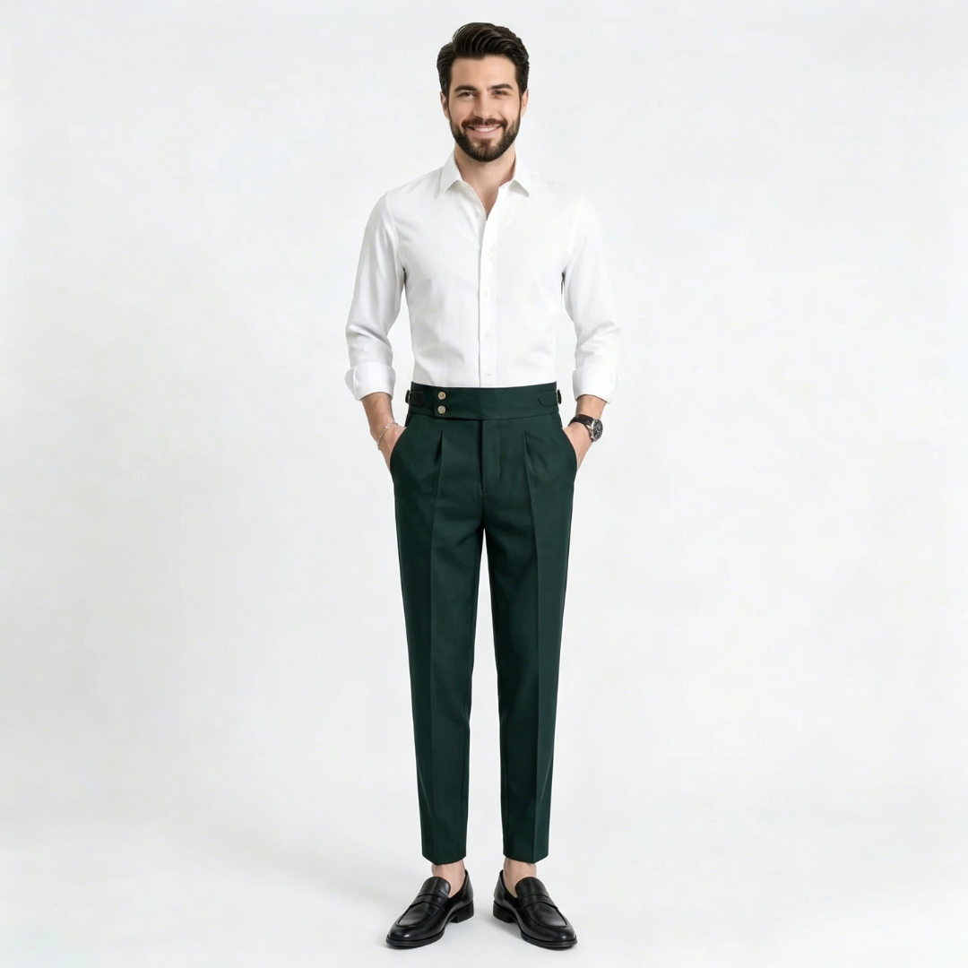 Langford High Waist Business Trousers