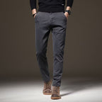 LANRIK Slim-Straight Casual Pants