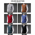 LANRY Knitted Smart Casual Vest