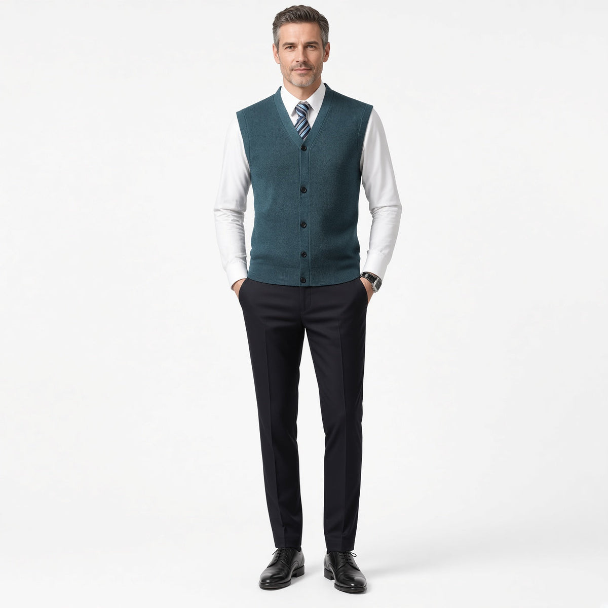 LANRY Knitted Smart Casual Vest