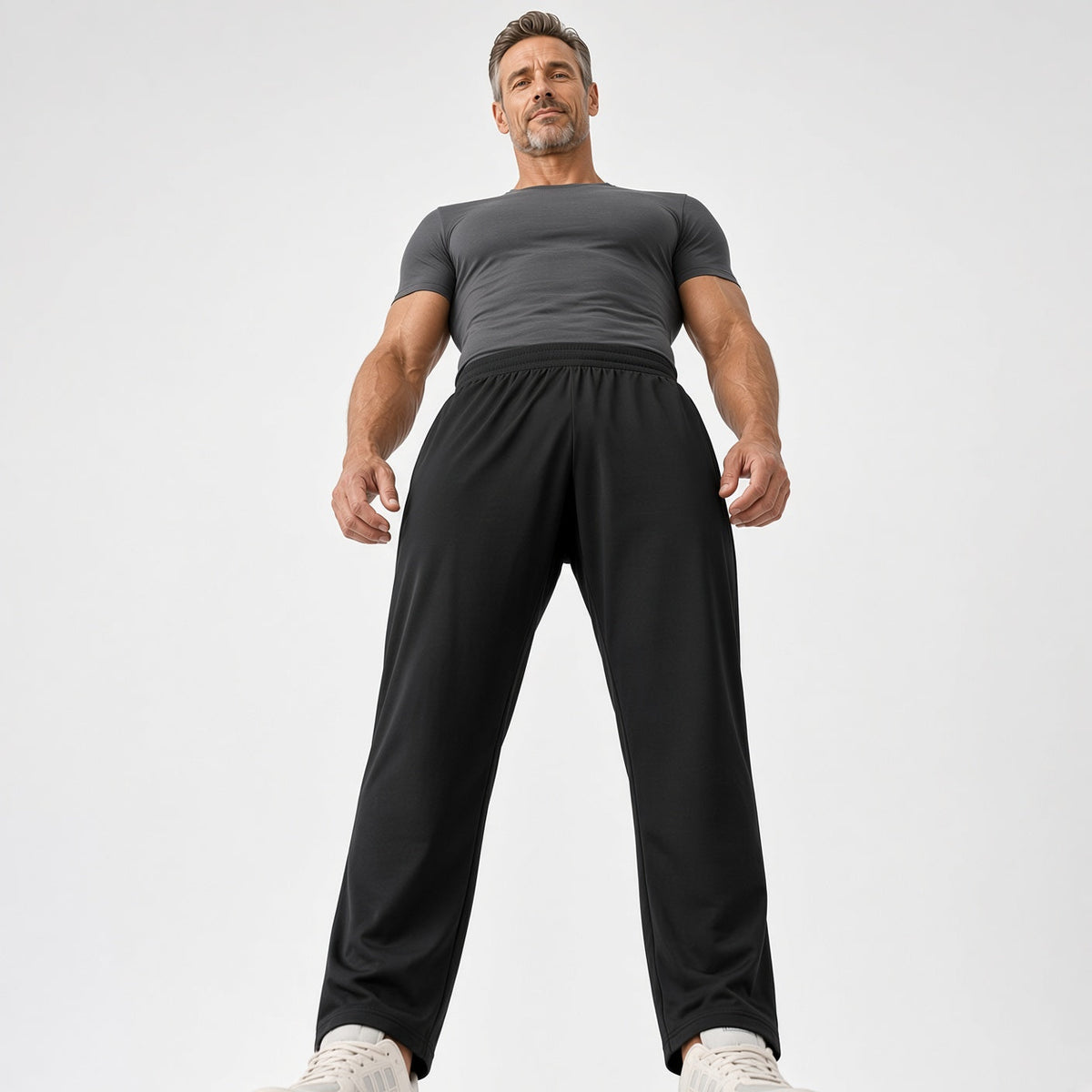 LUNIN Straight-leg Stretchy Comfort Pants