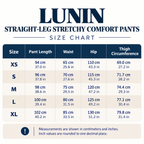 LUNIN Straight-leg Stretchy Comfort Pants