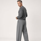 LUTHOR Wide-leg Elastic Pants