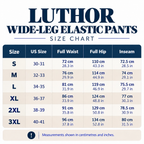 LUTHOR Wide-leg Elastic Pants