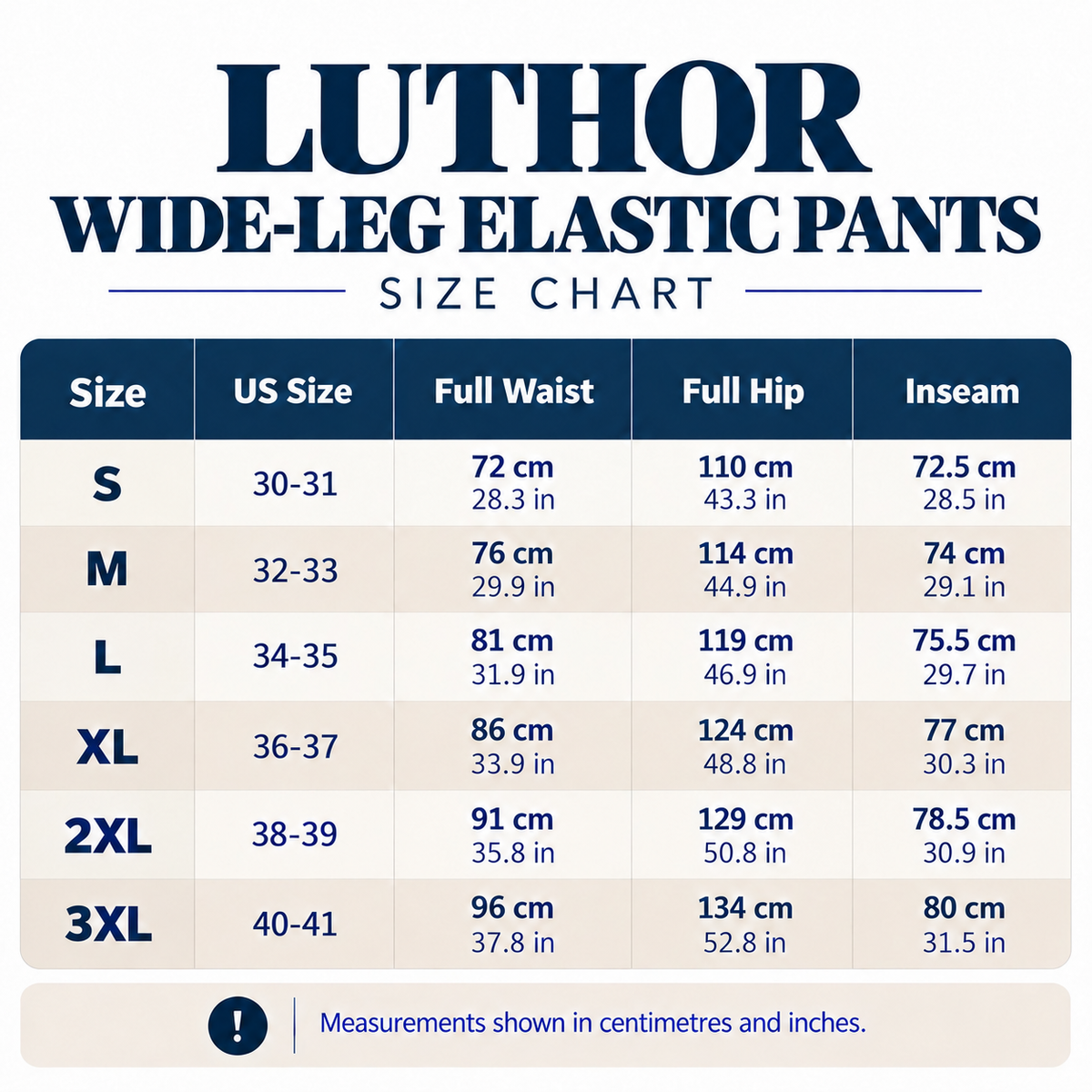 LUTHOR Wide-leg Elastic Pants