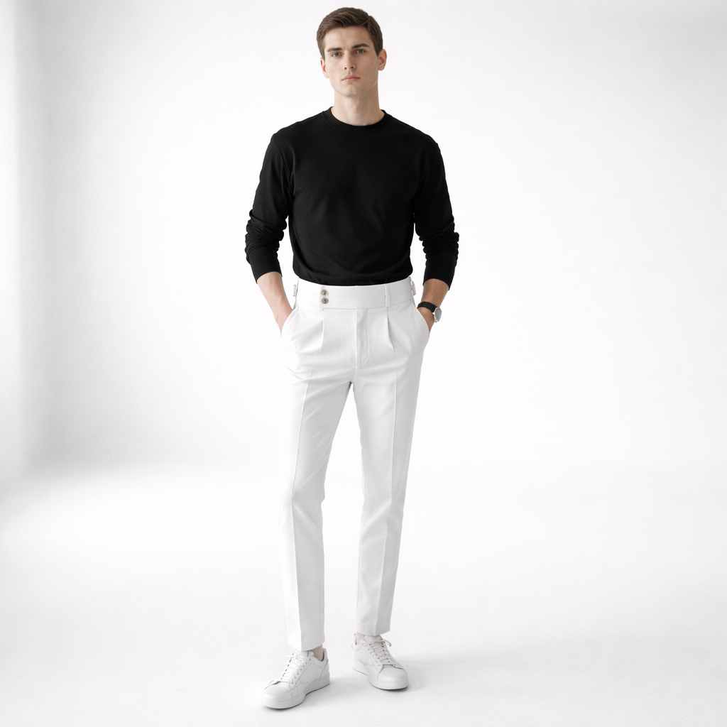 Langford High Waist Business Trousers