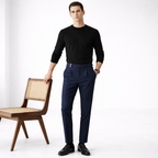 Langford High Waist Business Trousers