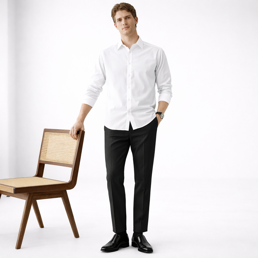 Langford High Waist Business Trousers