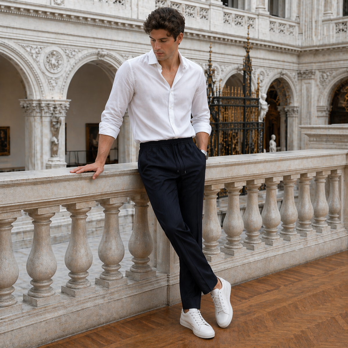 NERO Relaxed Tencel Linen Pants