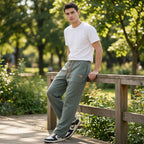 RASTA Loose Fit Casual Pants