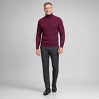 RAYMOND Patterned Turtleneck Sweater