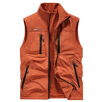 SANDO Multi-pockets Fleece Vest