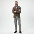RENNAL Stand Collar Cardigan
