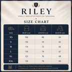 RILEY Single-Breaster Woolen Cardigan