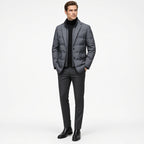 RUTH Padded Blazer with Zipper Layer