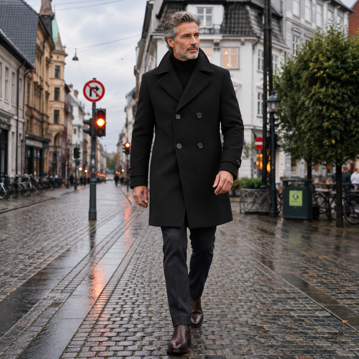 BLANCO Premium Double-Breasted Coat