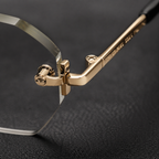 TESORO Polygon Rimless Sunglasses