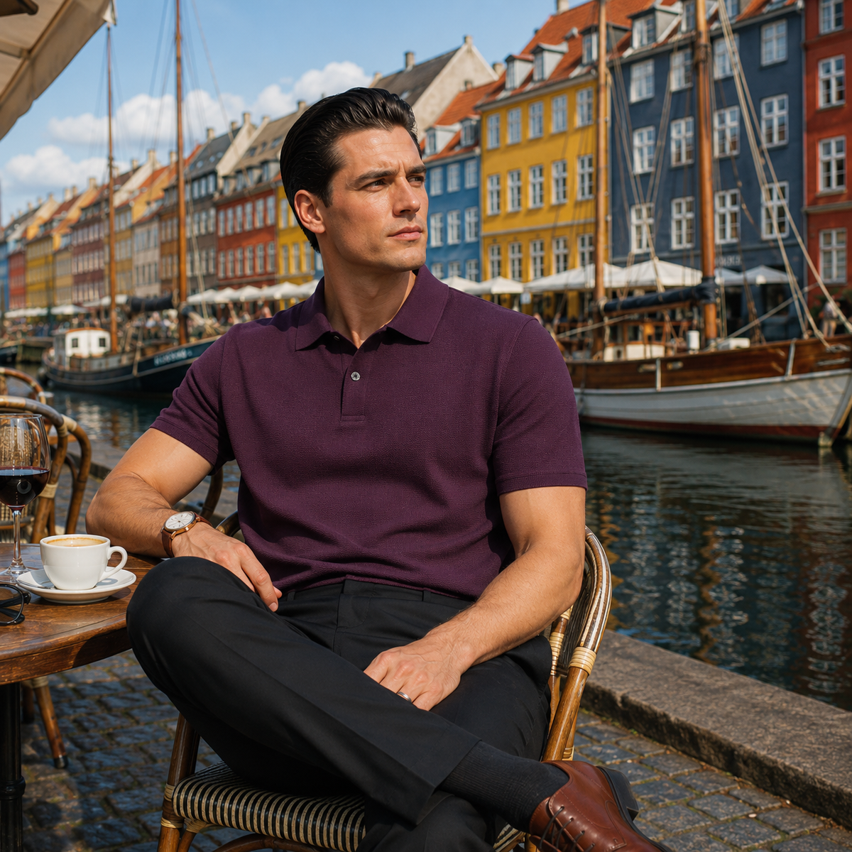 TESSO Breathable Cotton Polo
