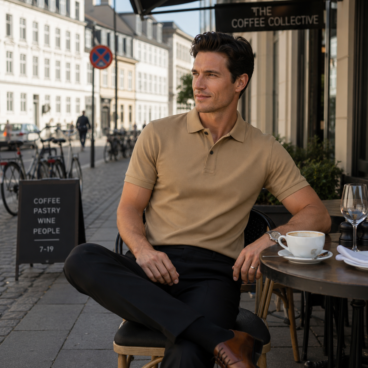 TESSO Breathable Cotton Polo