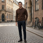TREY Cashmere Polo Sweater