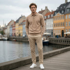 TREY Cashmere Polo Sweater
