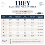 TREY Cashmere Polo Sweater