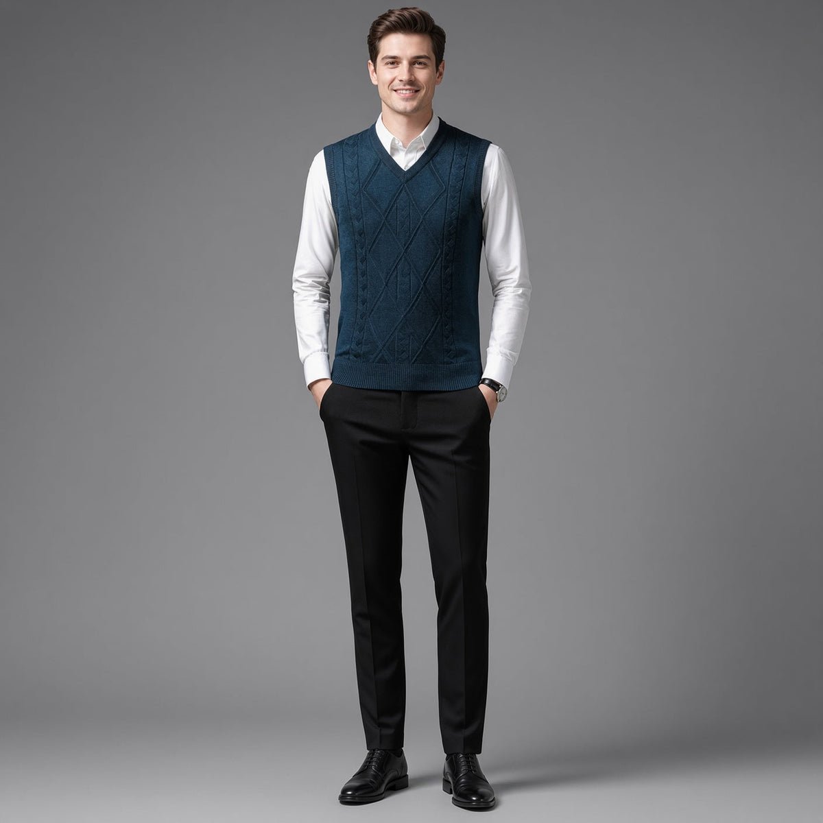 TUX Classic V-Neck Knit Vest