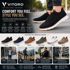 VITORO Slip-On Casual Sneakers