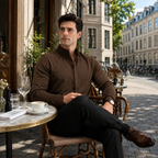 WINDHAM Premium Mandarin Collar Shirt